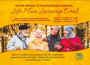 Fountaingate Gardens October Learning events Oct 2022