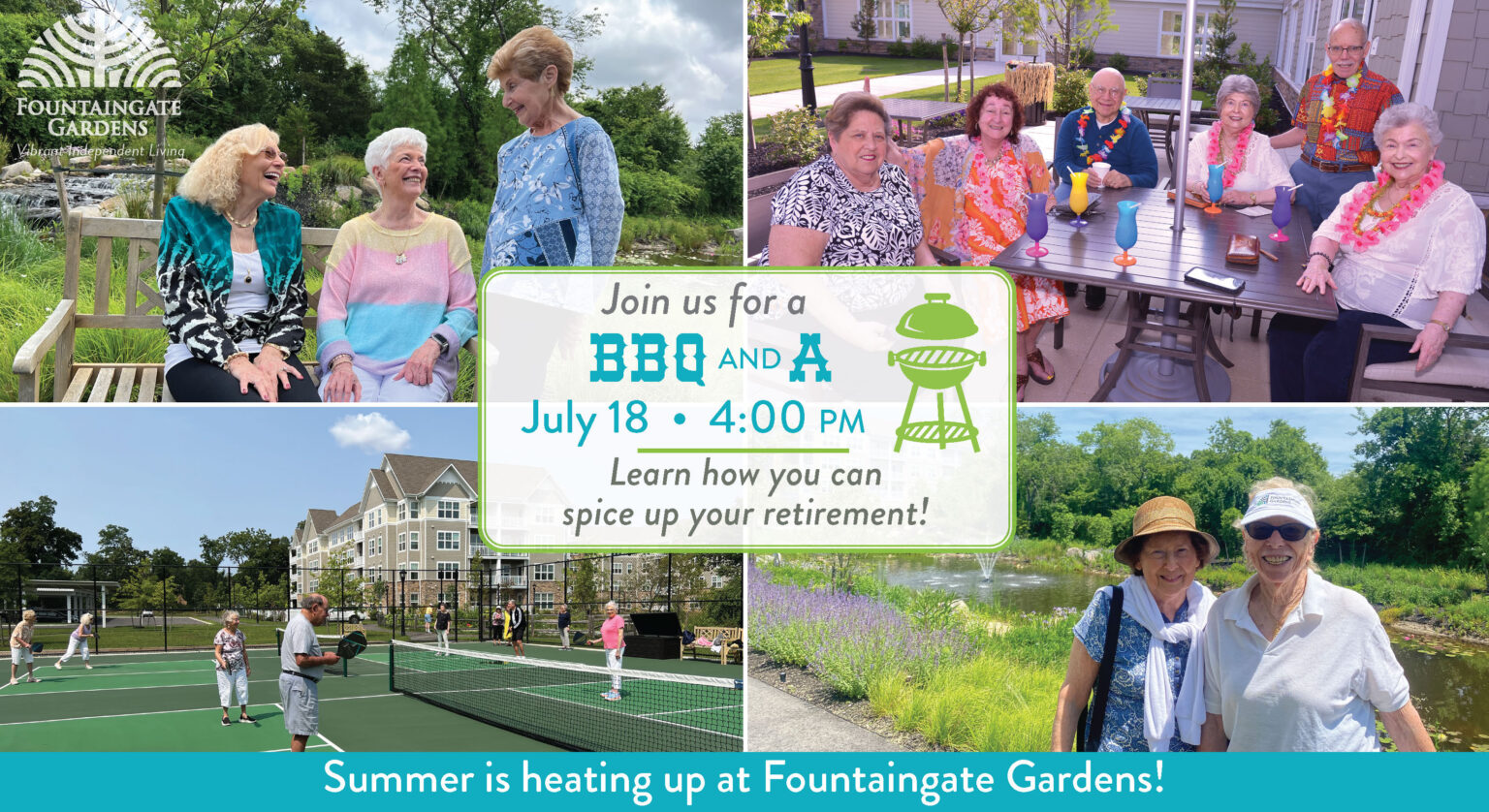 Fountaingate Gardens BBQ & A! Fountaingate Gardens